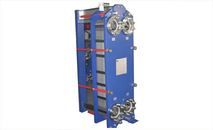 Semi welded plate heat exchanger