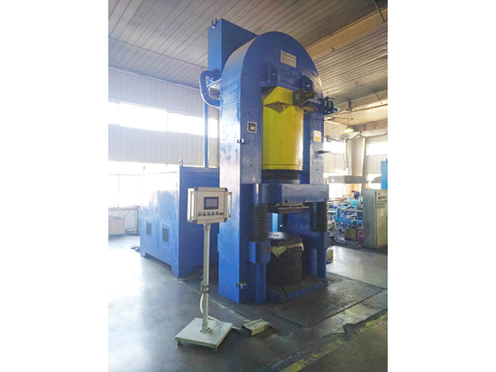 Steel wire wound supercarbide forming hydraulic press